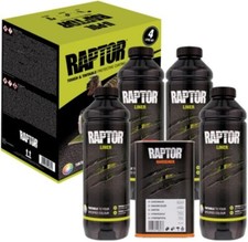 UPol Raptor Truck Tough Bed Liner Paint Tintable 4L Litre Kit 
