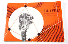 ✅ Paillard Bolex B8L Original Vintage Movie Camera Manual Instruction Book