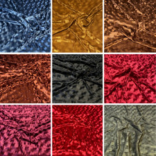Embossed Soft Velvet Fabric
