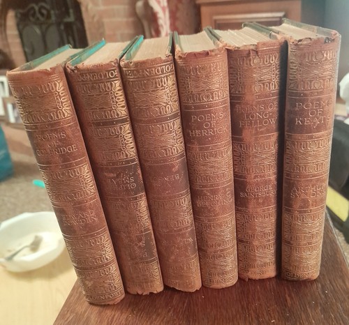 Six vintage golden - golden, poet