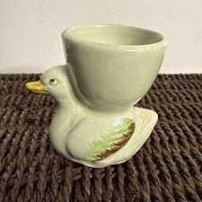 Vintage pottery duck hand - pottery,