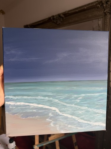 Original acrylic seascape