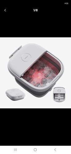 Collapsible foot spa bath - collapsible, with