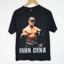 WWE VINTAGE 2007 John Cena wrestling T-shirt  SZ S-M  (V456)