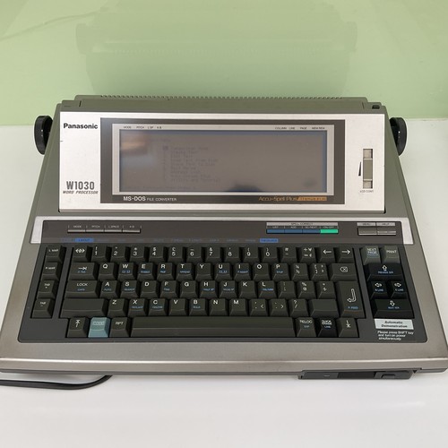 Panasonic w1030 vintage - panasonic, word