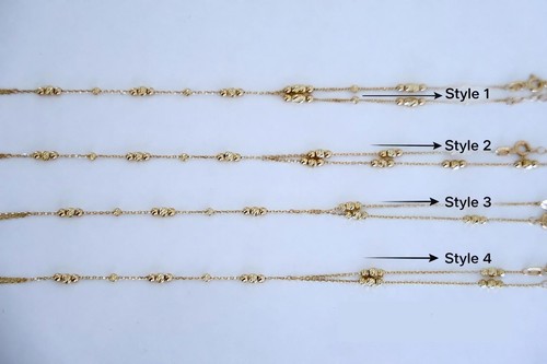 Hand chain bracelet 14k - hand, solid