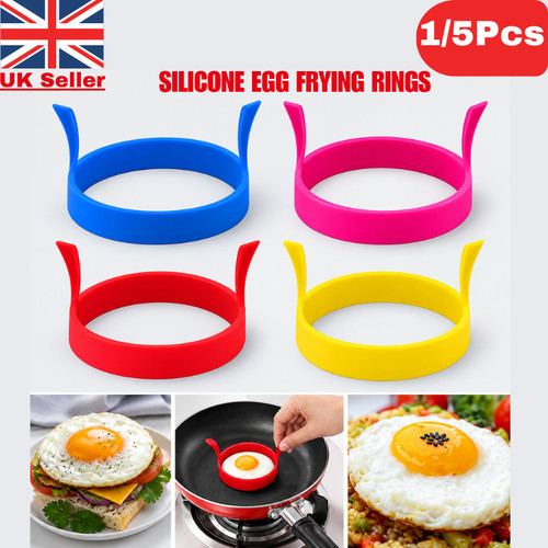 Silicone egg frying - 1/5x, rings