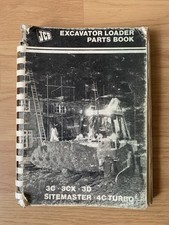 JCB 3C 3CX 3D 4C Turbo Excavator Loader Parts List Parts book Original