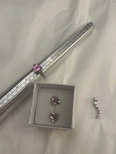 9ct Gold Pink Sapphire And