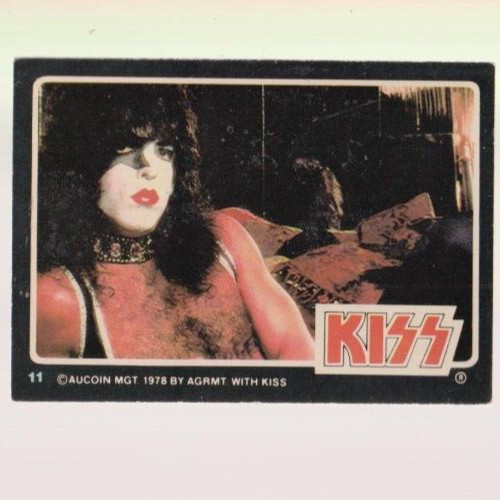 1979 rock stars card kiss - 1979, #11