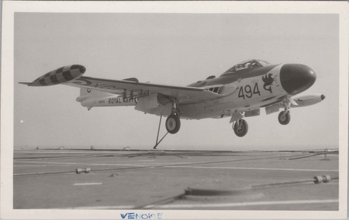 Havilland sea venom deck - havilland,