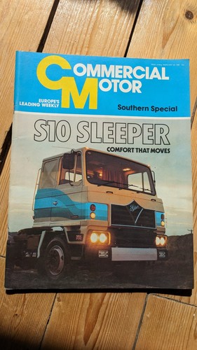 Commercial motor truck - motor,
