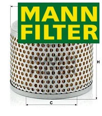 Air filter 1112 mann - filter, c