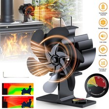 6 Blade Heat Powered Stove Top