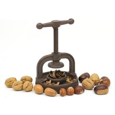 Nut Crackers Vintage Cast Iron Metal Christmas Large Screw Nutcracker Vice Tool