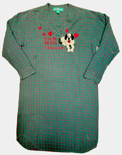 Vintage big dogs flannel - big,