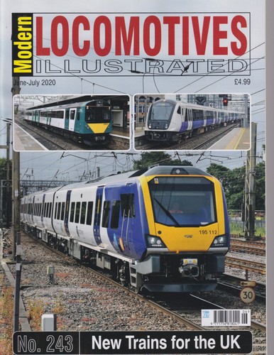 Modern locomotives illustrated - locomotives,