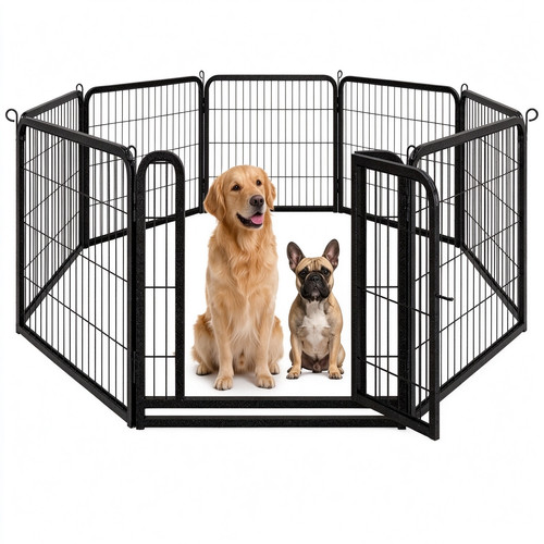 Panel dog pen puppy - dog,