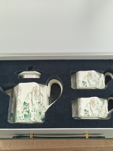 Ceramic tea set - ceramic, box