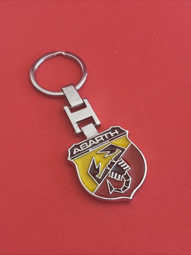 New abarth style keyring - new,