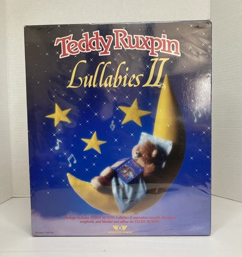 New sealed teddy ruxpin - teddy,