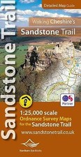 Walking Cheshire's Sandstone Trail - 1:25,000 OS Map Book by Not Available...