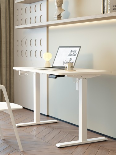 Electric standing desk height - standing,
