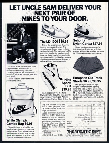 1970 nike 1000 senorita - ld-1000,
