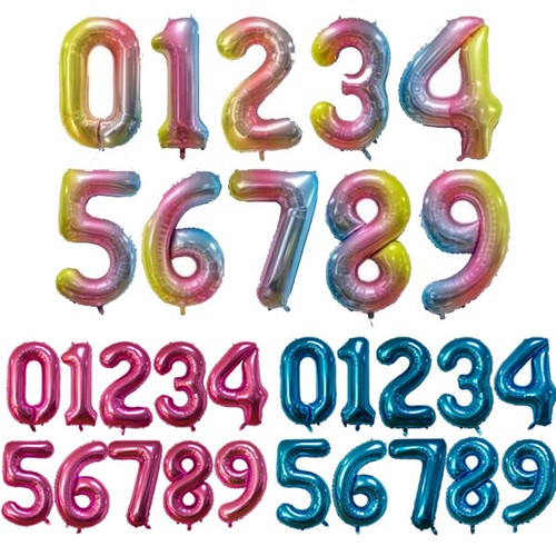 Giant number - giant, foil
