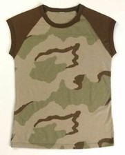Womans DESERT CAMO RAGLAN