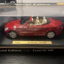 Red Convertible Lexus SC 430