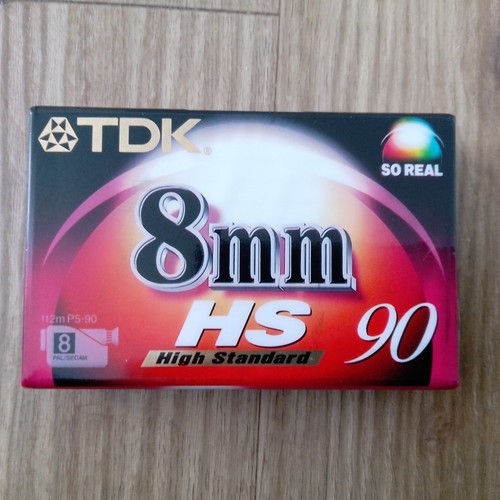 Tdk 8mm blank video - 8mm, 90