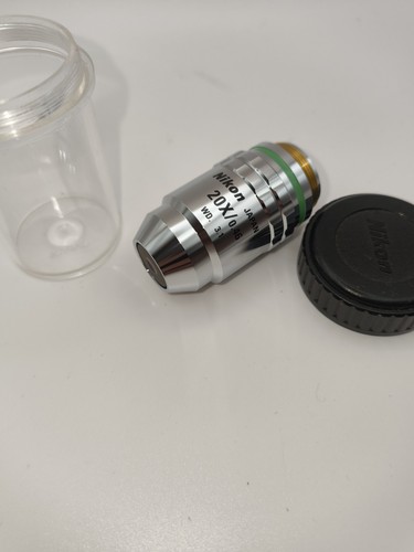 Nikon microscope lens - microscope, plan