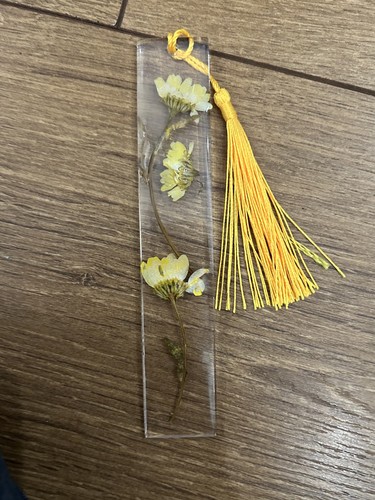Pressed flower bookmark dried - flower,