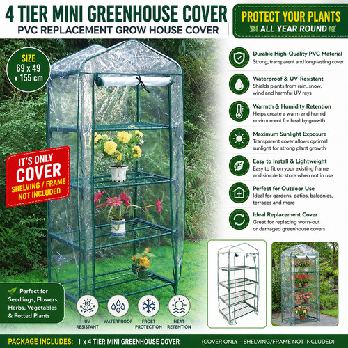 Clear pvc mini greenhouse - pvc,