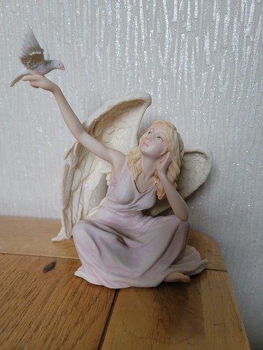Angel peace ornament statue - angel,