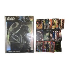 Topps Disney Star Wars Rogue One Collector Binder For Trading Cards + 20 Cards