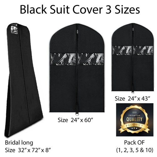 Black clear dress - covers, suit