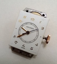 Vintage MOVADO 440/443 15 Jewel Swiss Wristwatch Movement c.1935 Just Serviced!