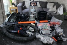 (49) Shark NV801UKT 40 Vacuum Cleaner Spares: Hose, Wand, Bin, Brush Head, Motor
