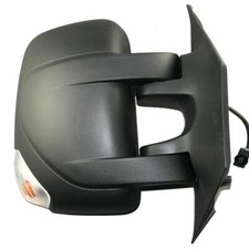 Wing Door Mirror Electric Adjust Heated Black Cover For Vauxhall Movano Right