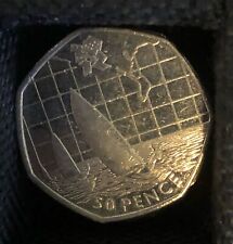 London Olympic 2012 50p Coins - Sailing - FREE POSTAGE
