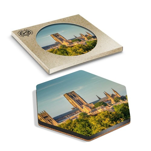 Hexagon coaster durham - x,