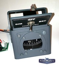 Boeing 737 (style) Wet Compass