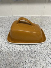 Poole Pottery Desert Song Cheese Butter Dish