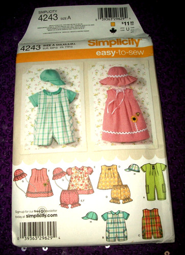 Simplicity 4243 pattern - 4243,