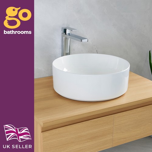 Round countertop basin - round, modern