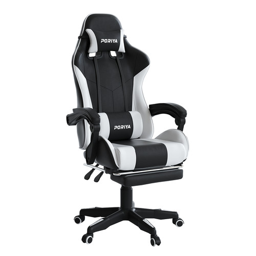 Gaming chair footrest - chair, w/