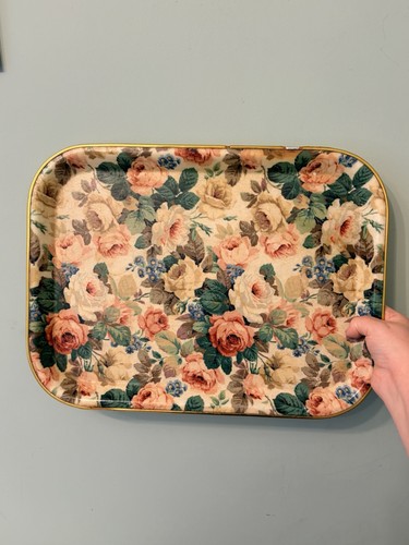 Vintage keswick floral serving - keswick,