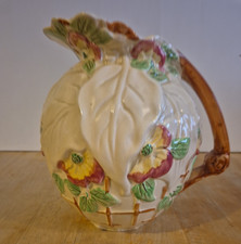 Brentleigh Ware Majolica Ball Pitcher Jug Art deco Style Vintage